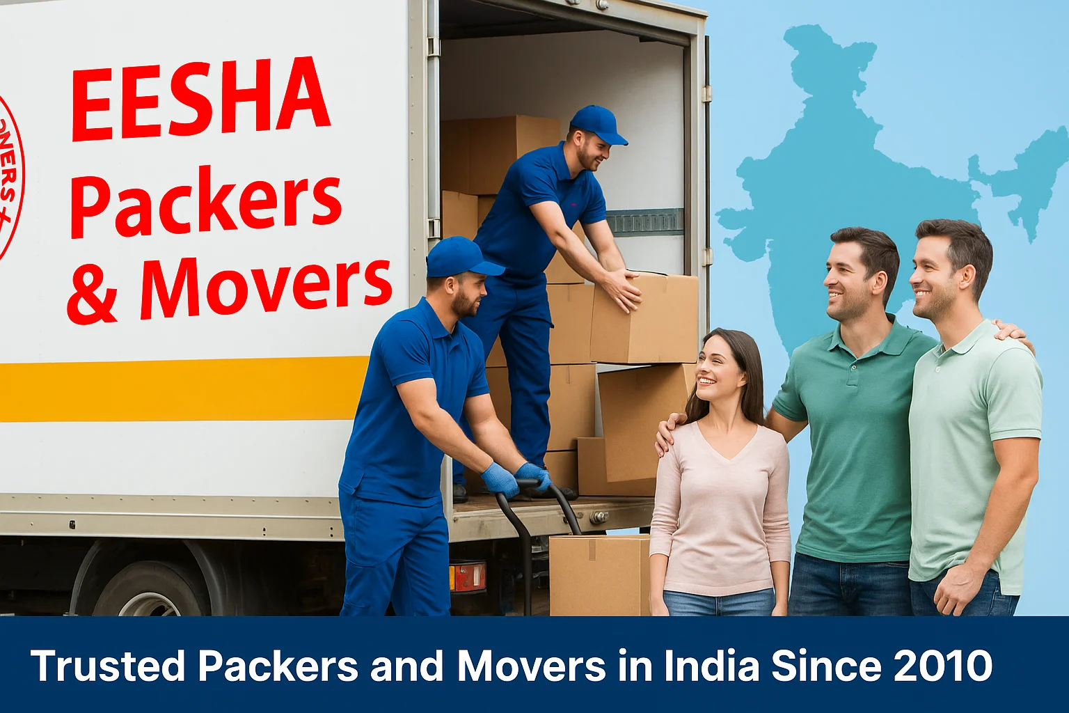 Packers and Movers in India, Movers and Packers, IBA Approved Packers and Movers, Relocation Services, ISO Certified Packers and Movers, Government Registered Movers, Best Moving Company in India